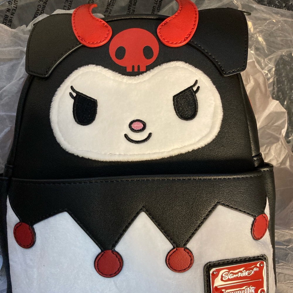 Sanrio Kuromi Hot Topic Exclusive Devil mini Backpack NWT